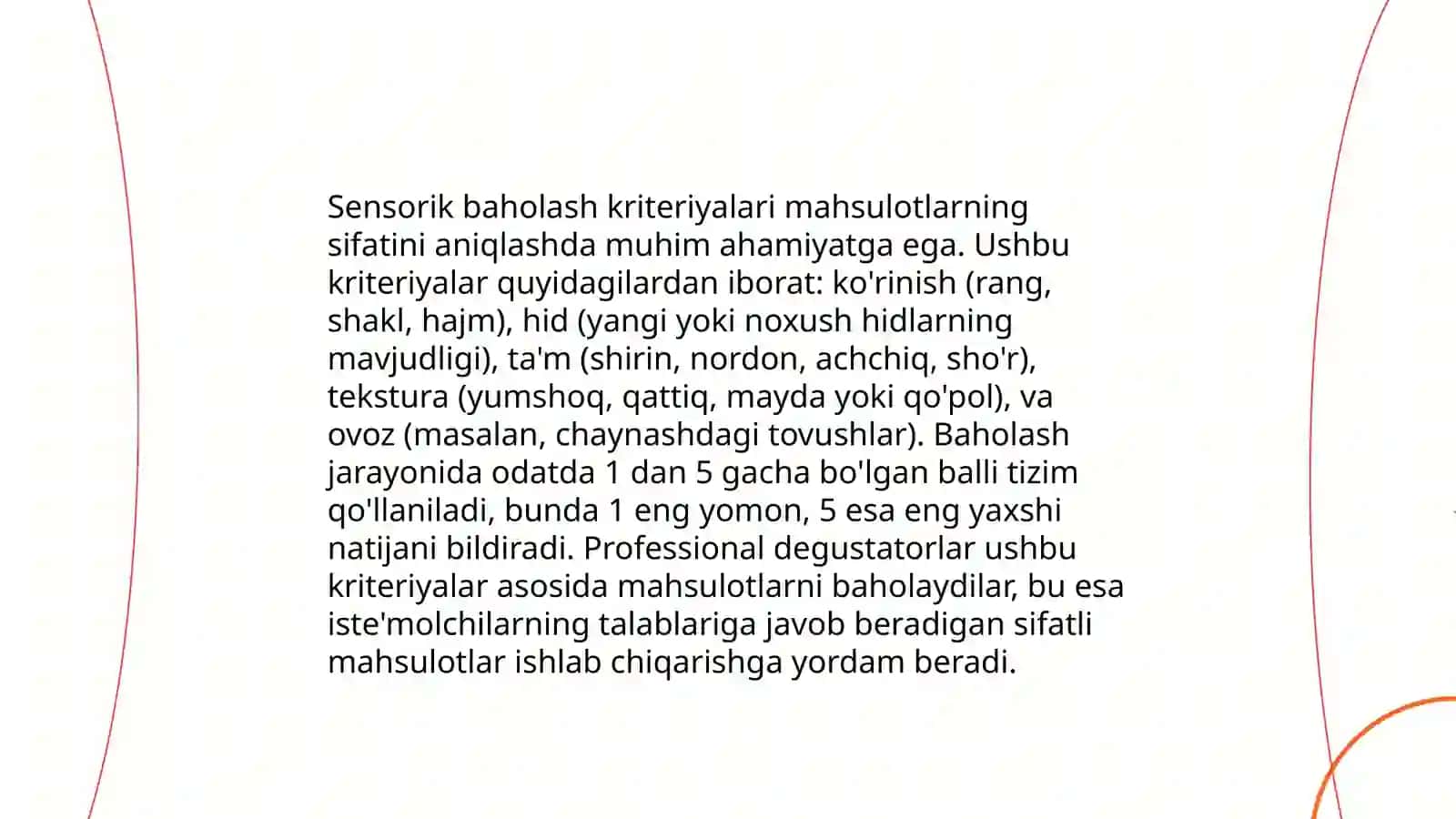 Goʻsht va goʻsht mahsulotlariga sensorik baho berish 4