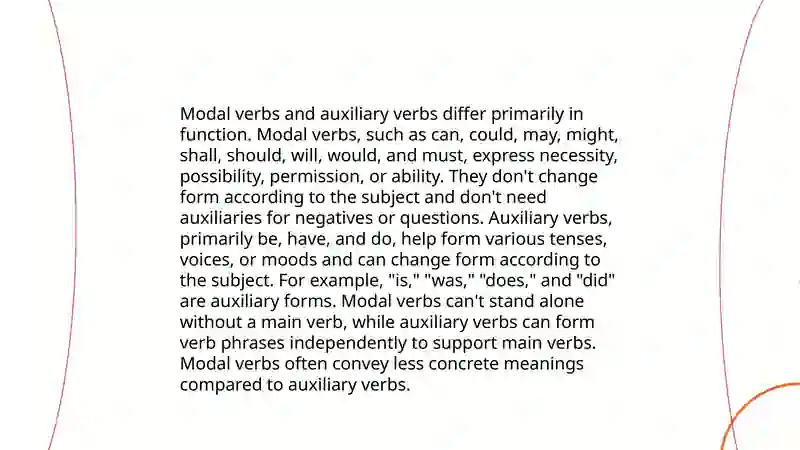 Modal verbs 4