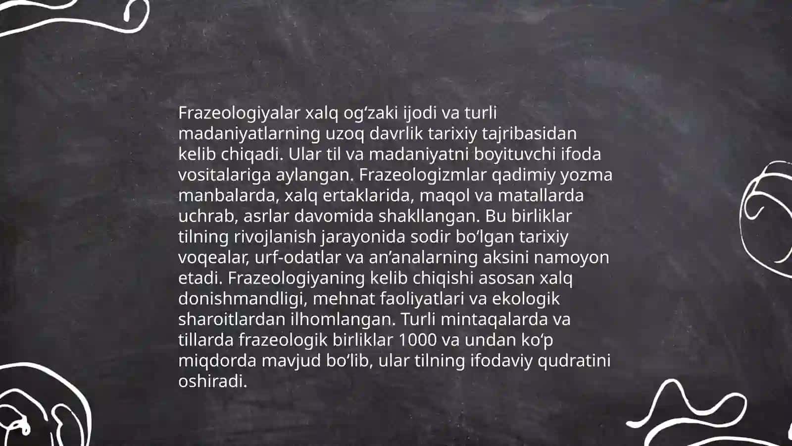 Frazeologiya haqida umumiy maʼlumot 4