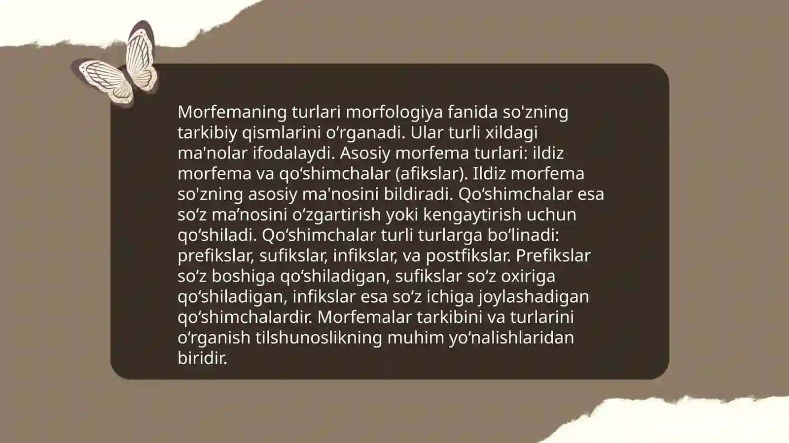 Sheva tillarining morfemik va morfologik belgilari va tushunchalari 4