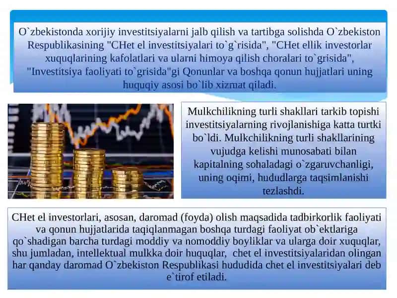 Xorijiy investitsiyalarnijalbetish 4