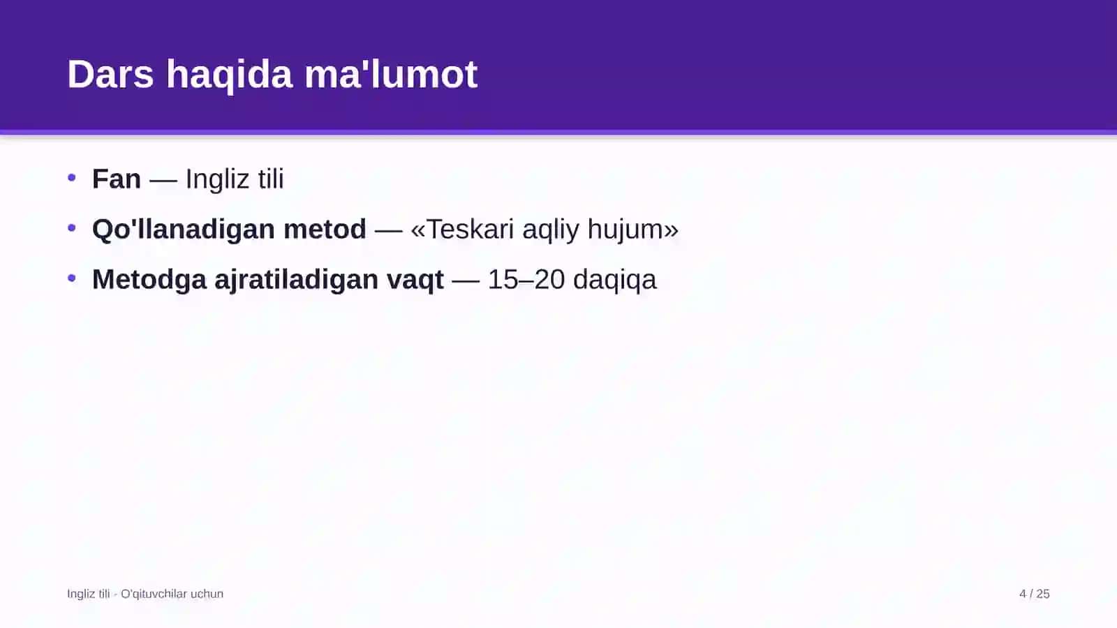 ingliz tili darslarida teskari aqliy hujum metodidan foydalanish 3750 4