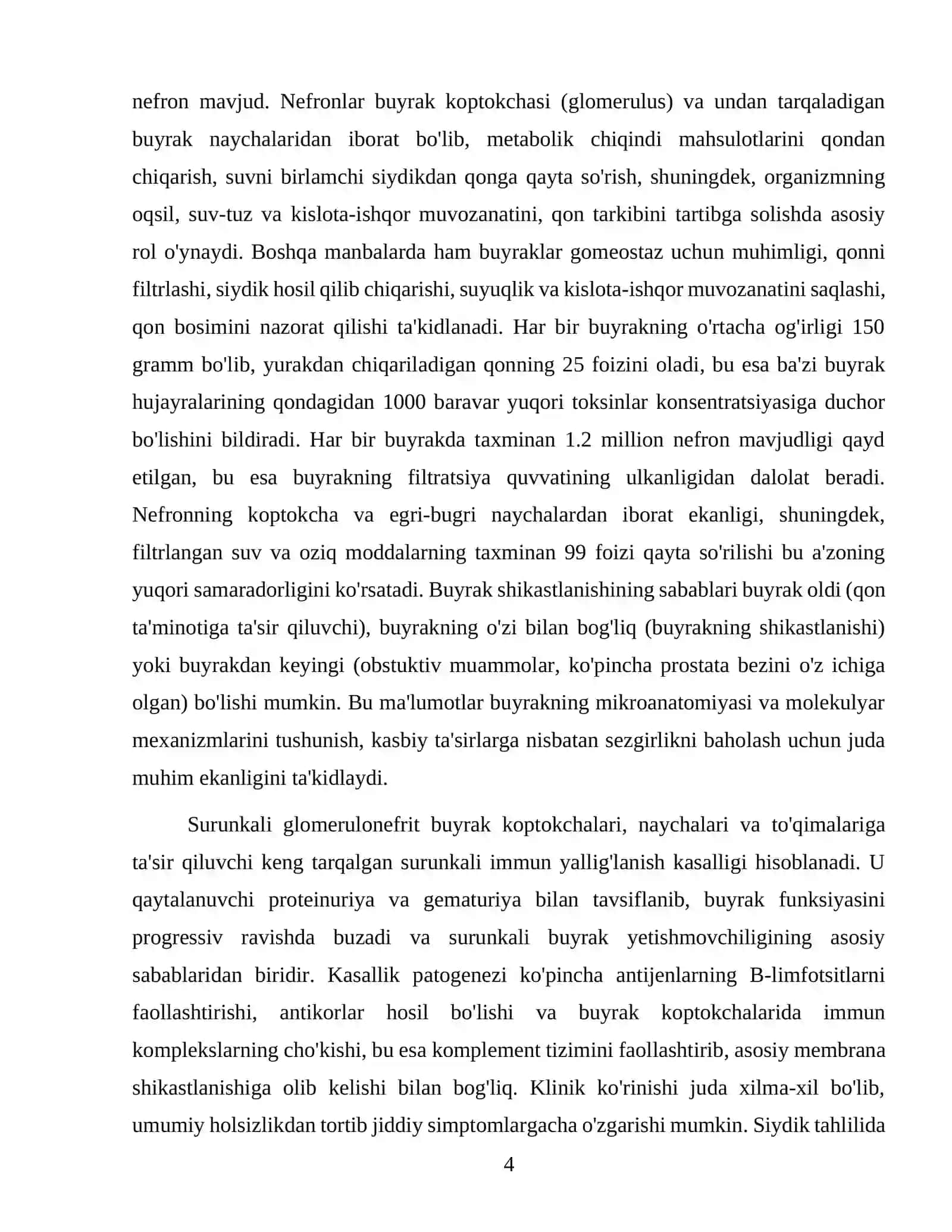 Buyrak kasalliklaridagi anatomik morfologik tuzilish 4