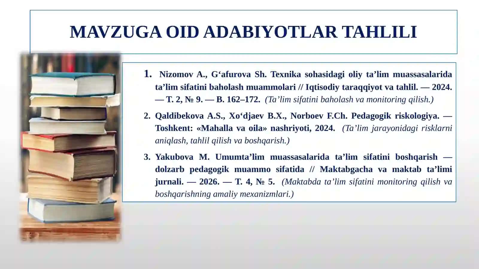 Ta’limsifati risklarining oldini olish 4