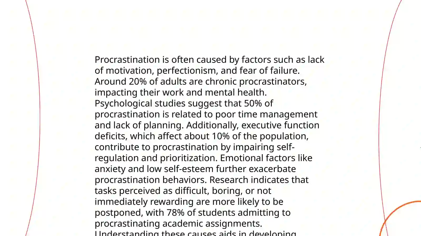 Procrastination 4