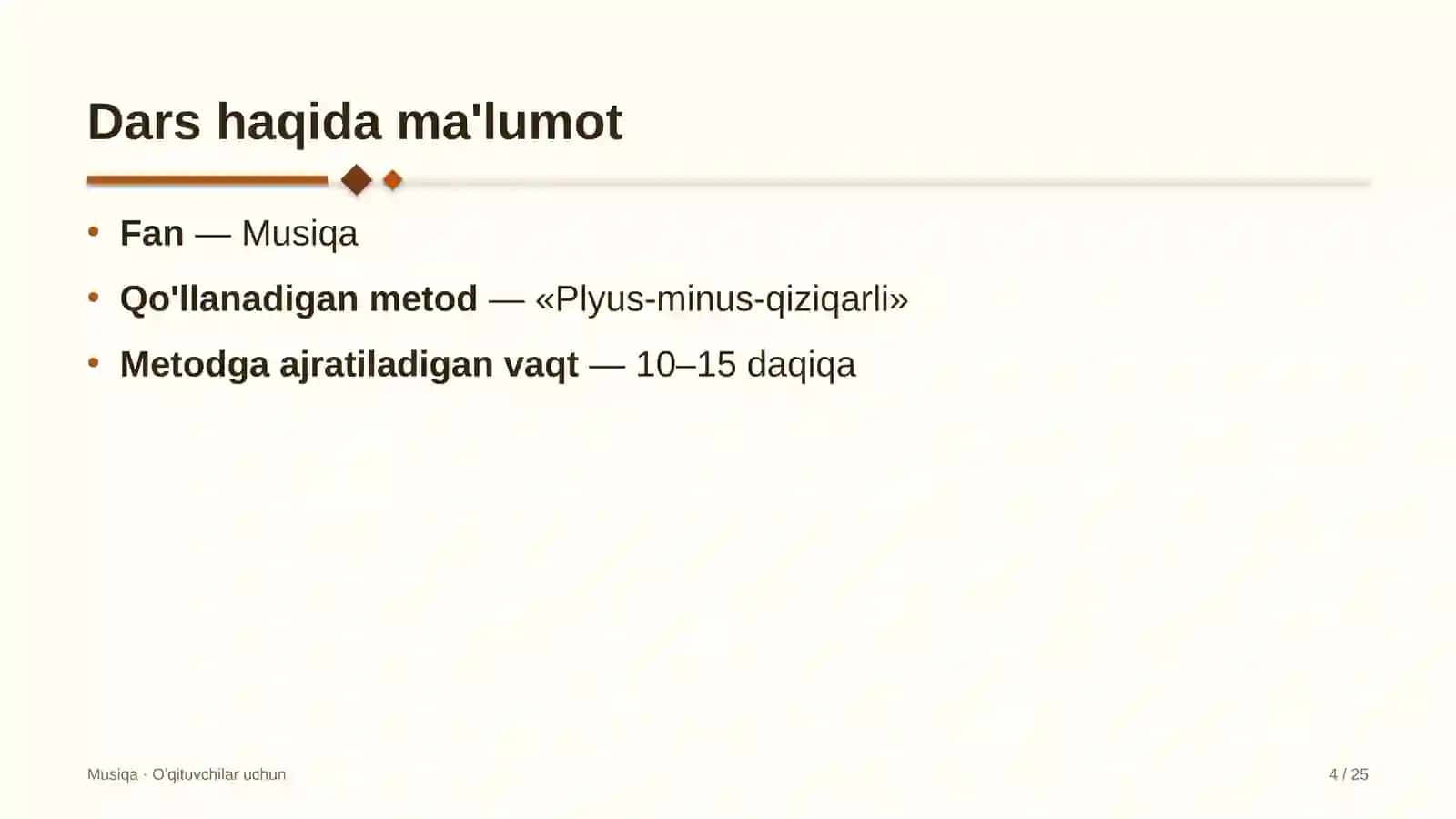 musiqa darslarida plyus minus qiziqarli metodidan foydalanish 7002 4