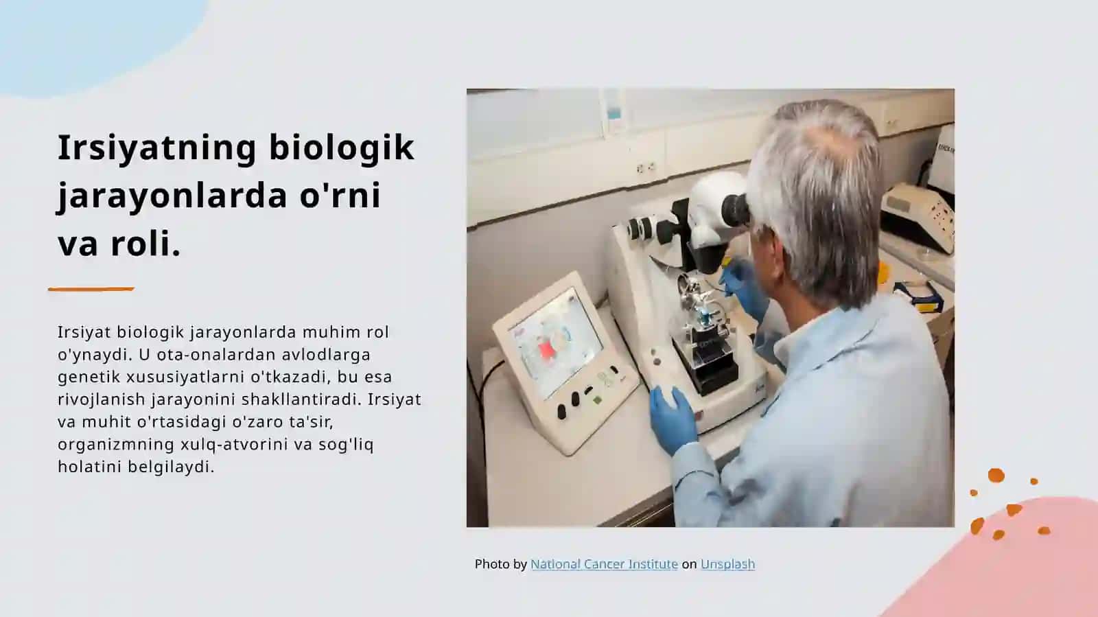 Irsiyat tushunchasi 4