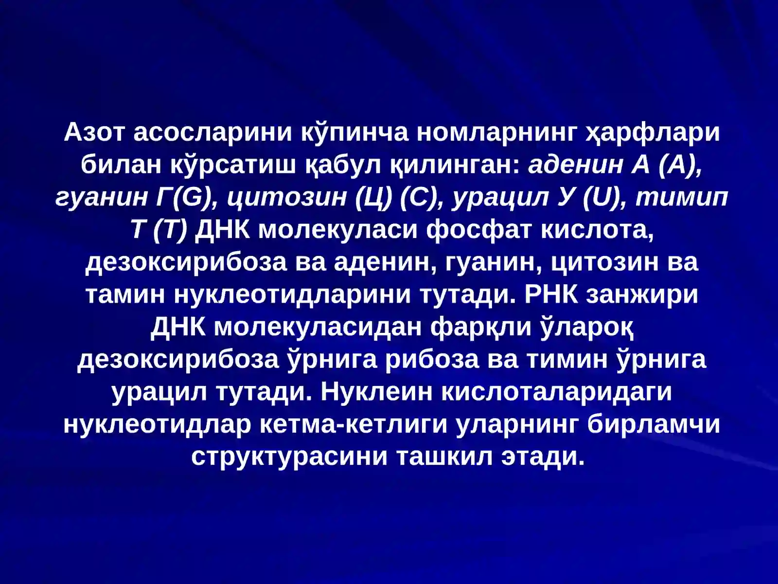 ДНК, РНК 4