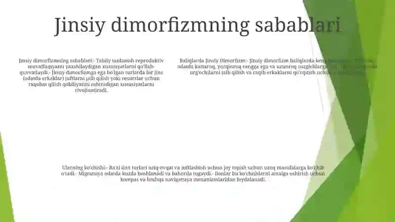 Baliqlarda Jinsiy Dimorfizim Va Ularning Migratsiyasi 4
