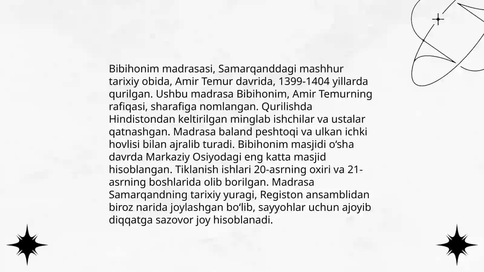 Goʻri Amir meʼmoriy majmuasi 4
