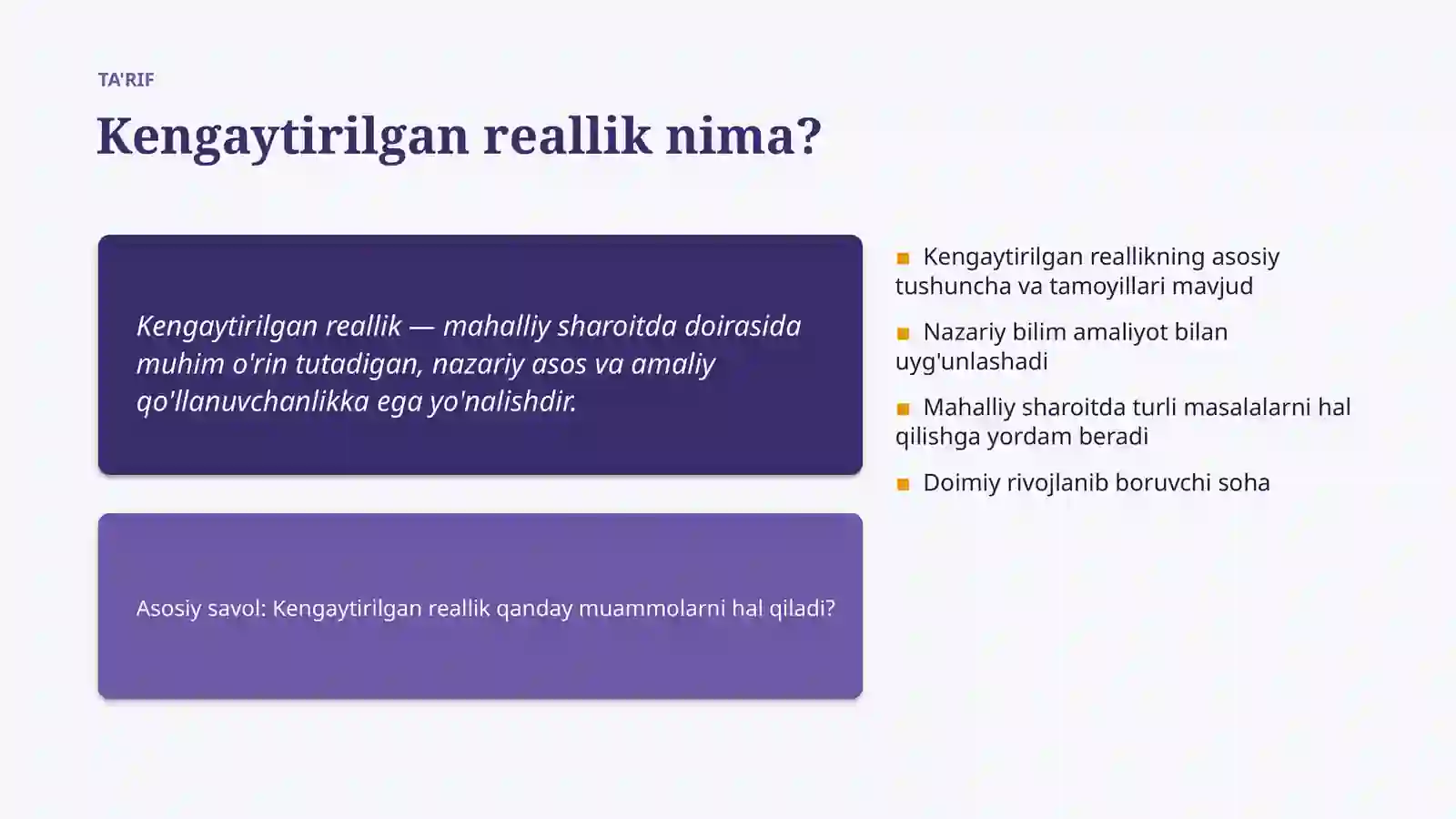 Kengaytirilgan reallik 4