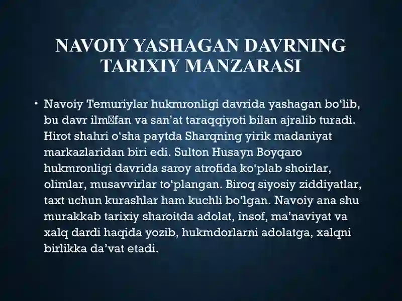 Alisher Navoiy 4