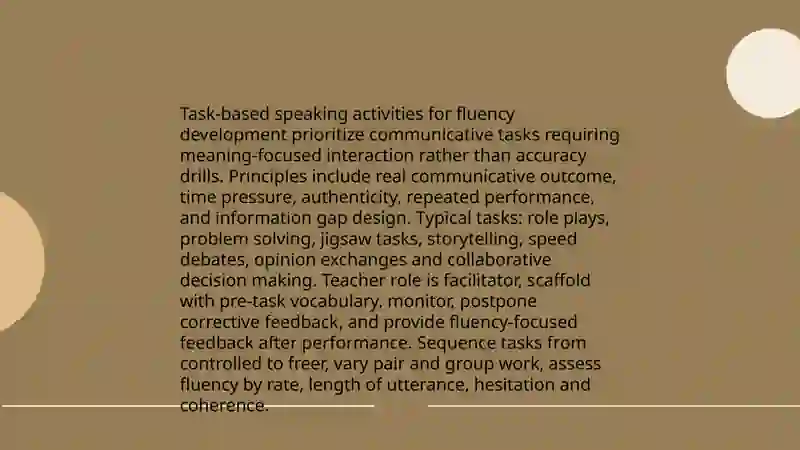 Developing Effective Speaking Activities 4