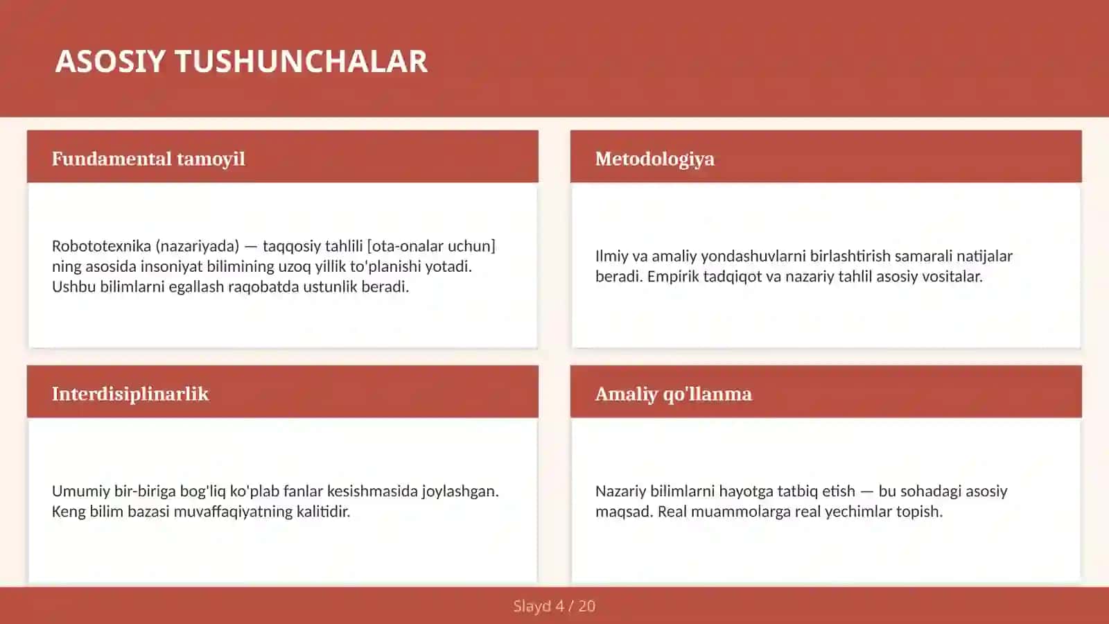 Robototexnika (nazariyada) — taqqosiy tahlili [ota-onalar uchun] 4