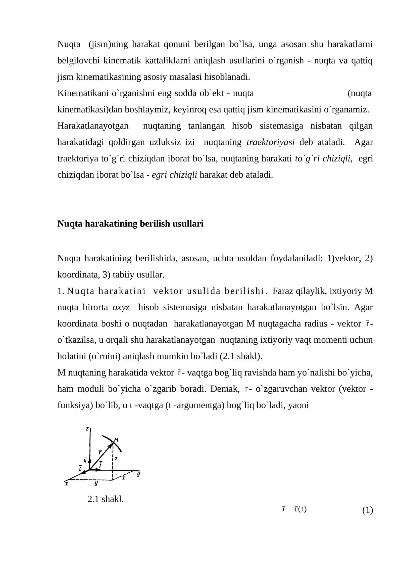 Nuqtа Kinеmаtikаsi 4