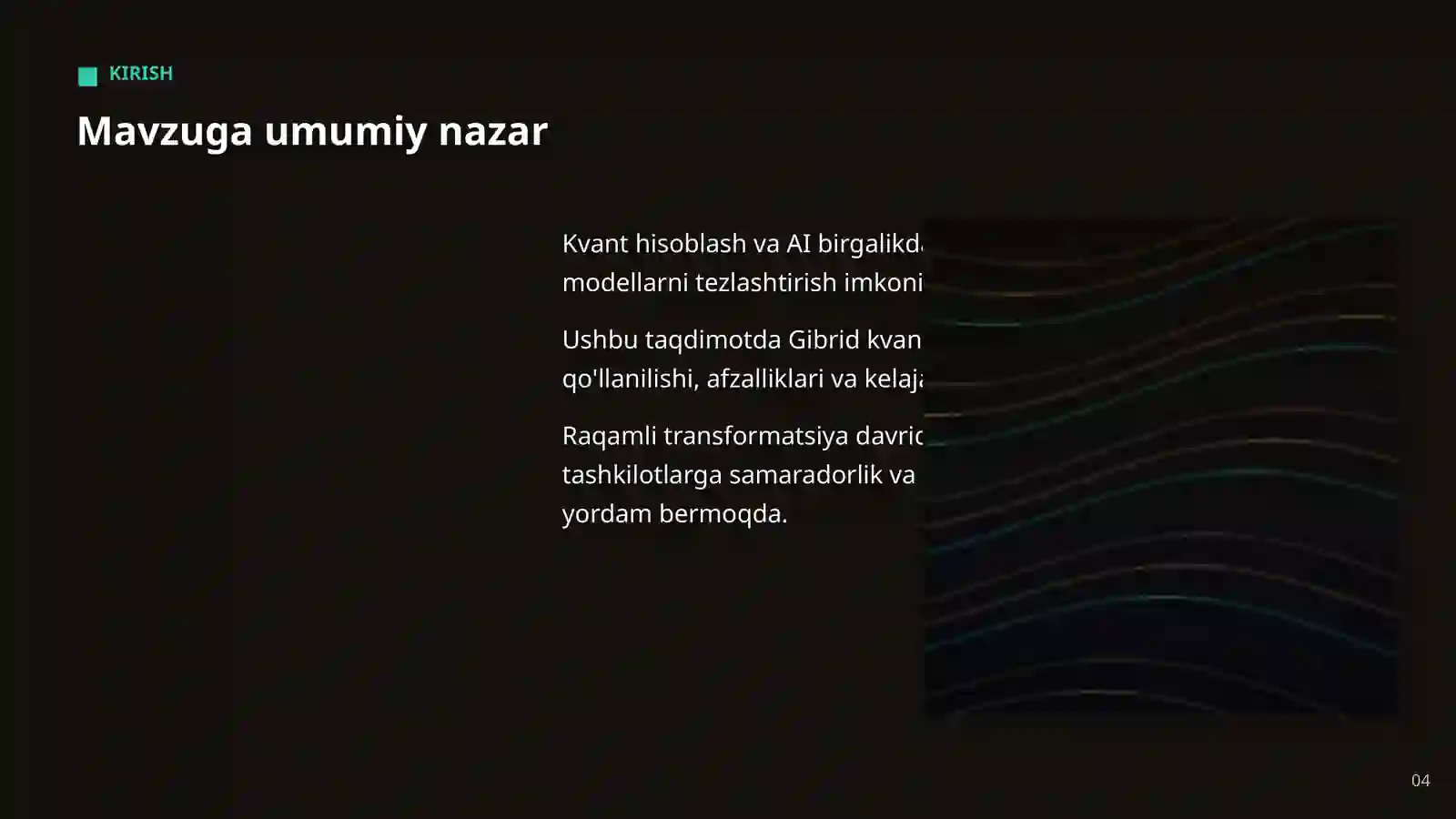 KVANT HISOBLASH VA AI 4