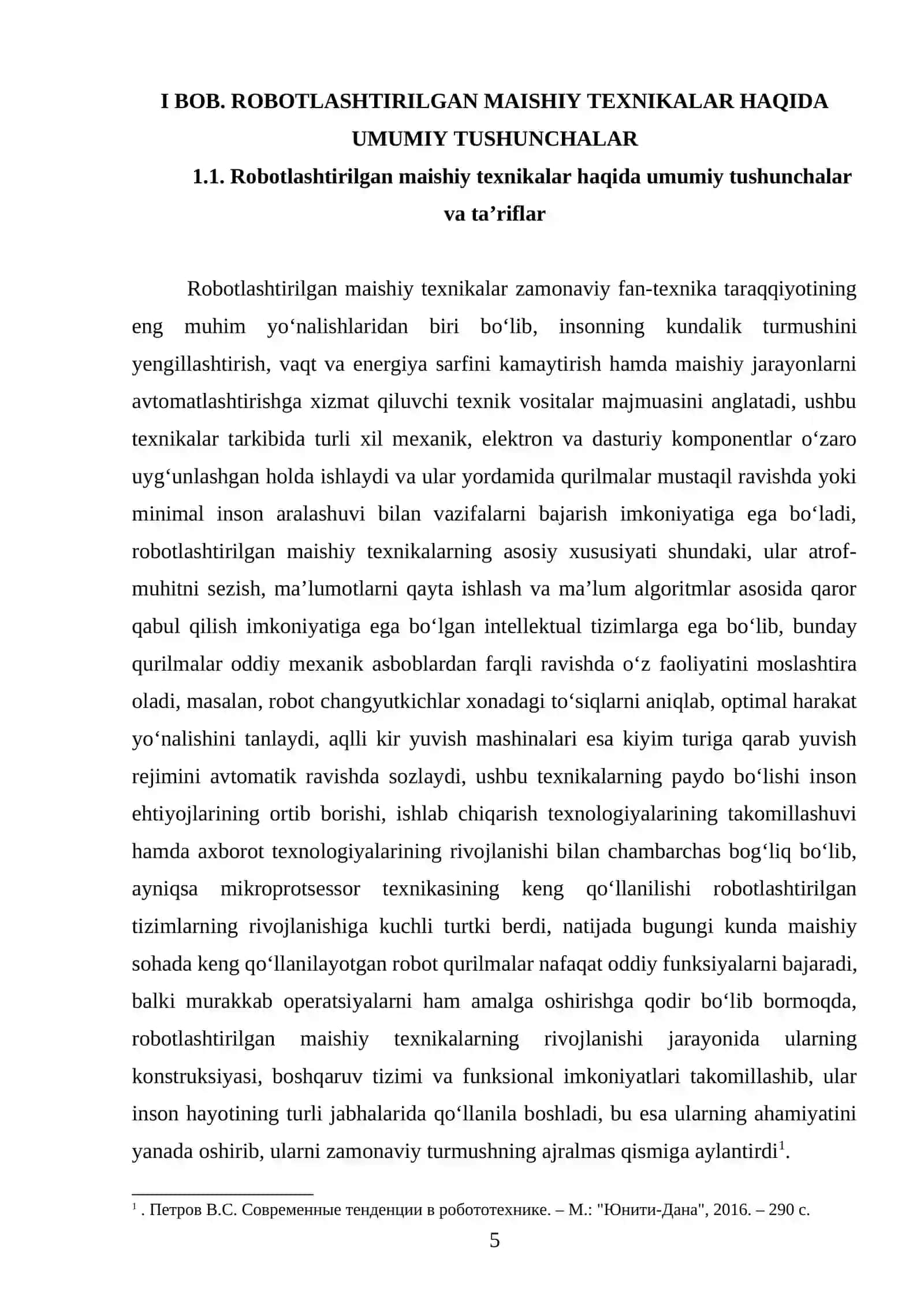 ROBOTLASHTIRILGAN MAISHIY TEXNIKALAR 4