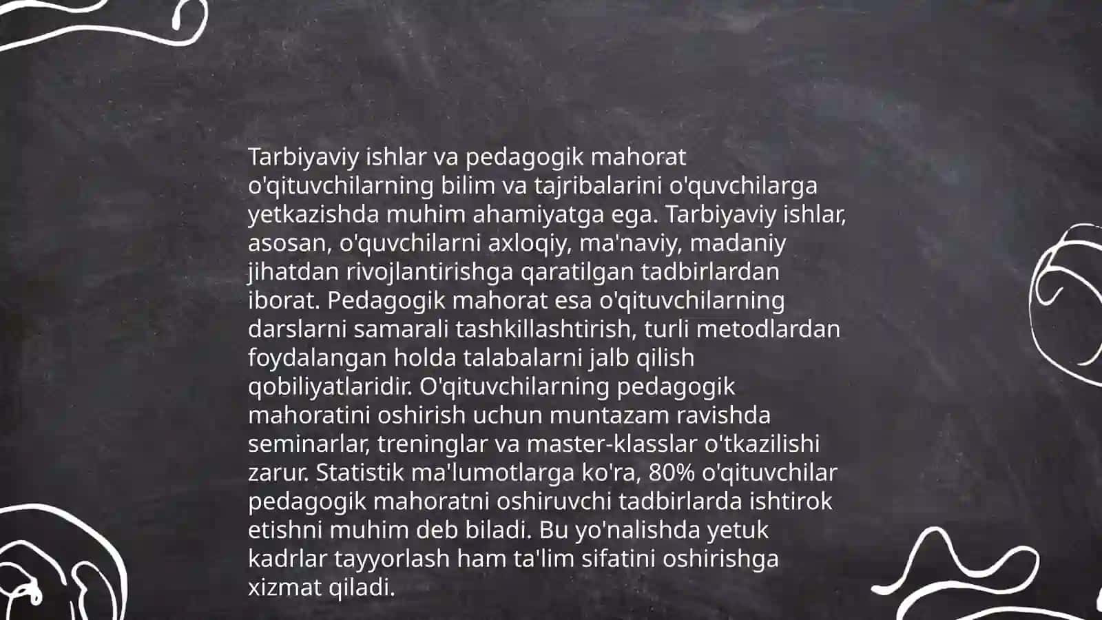 Sinf rahbarining pedagogik mahorati 4