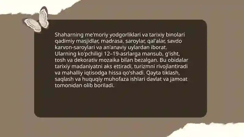 Shaharning qadimiy paydo bo'lishi va asos solinishi tarixi 4
