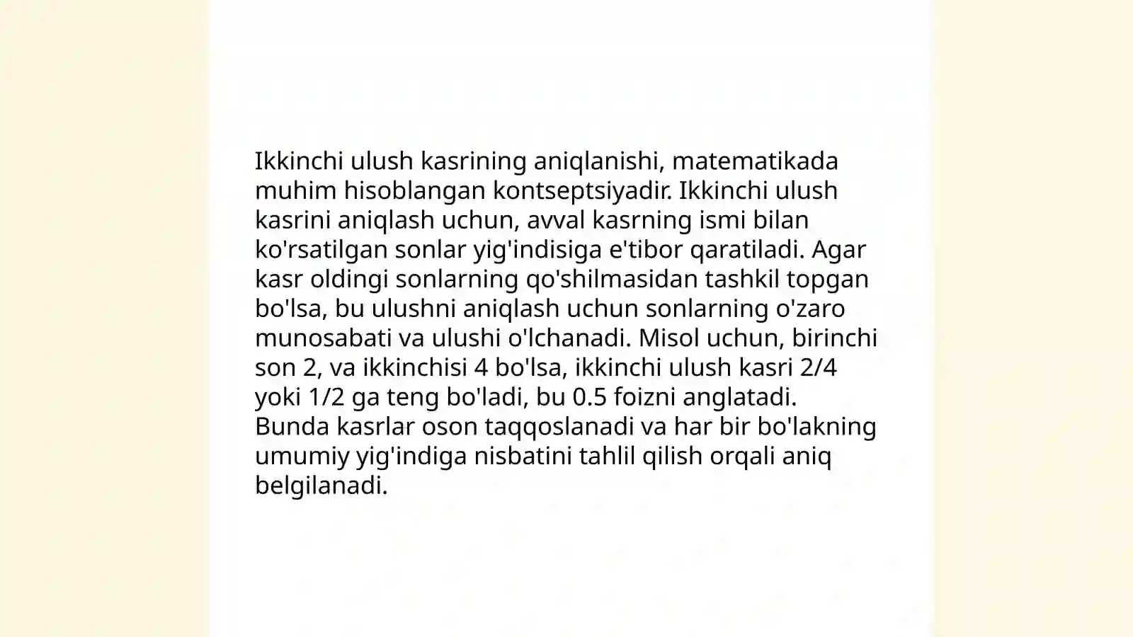 Ulush kasr 4
