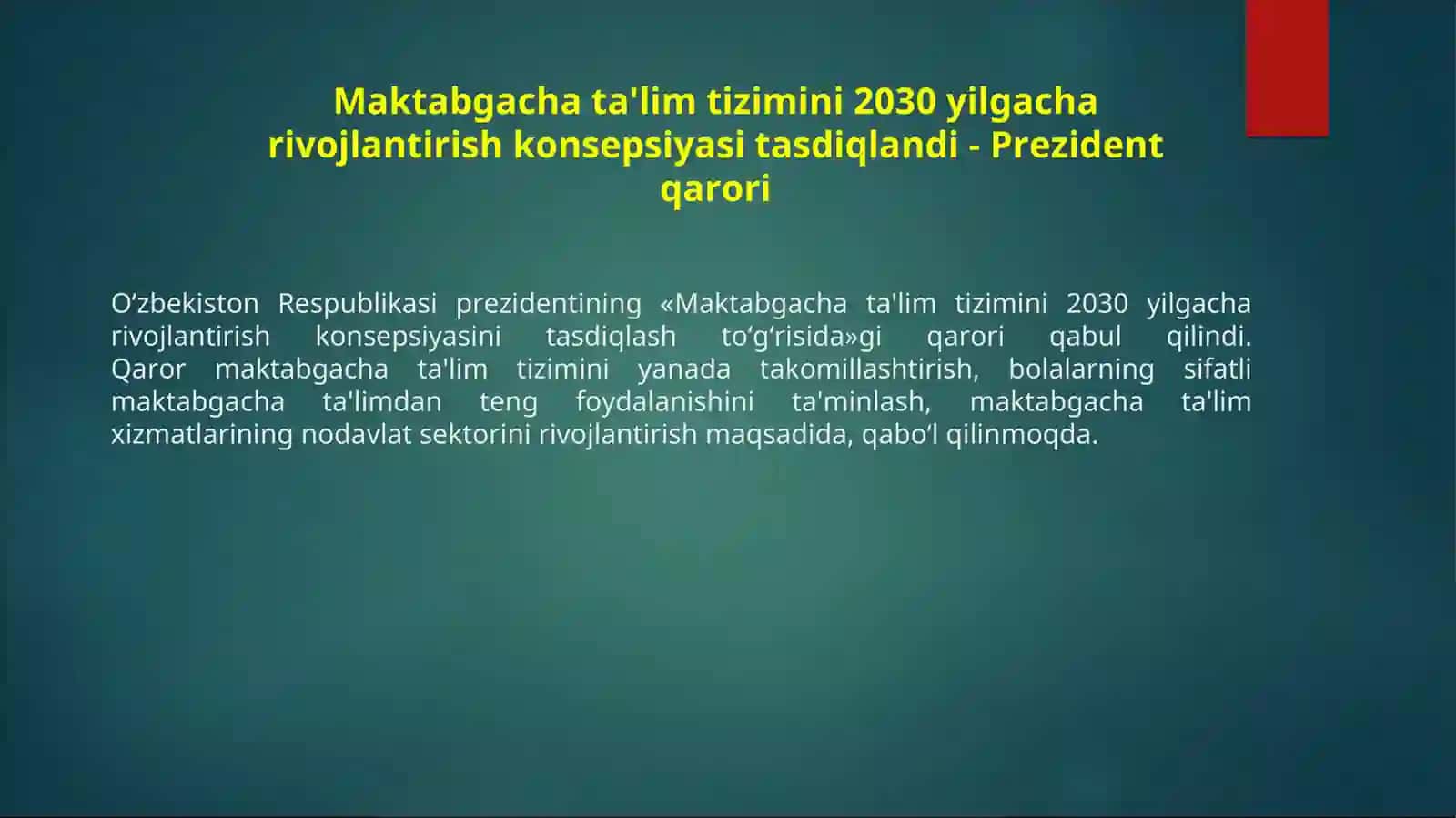 Maktabgacha ta’lim konsepsiyasi 4