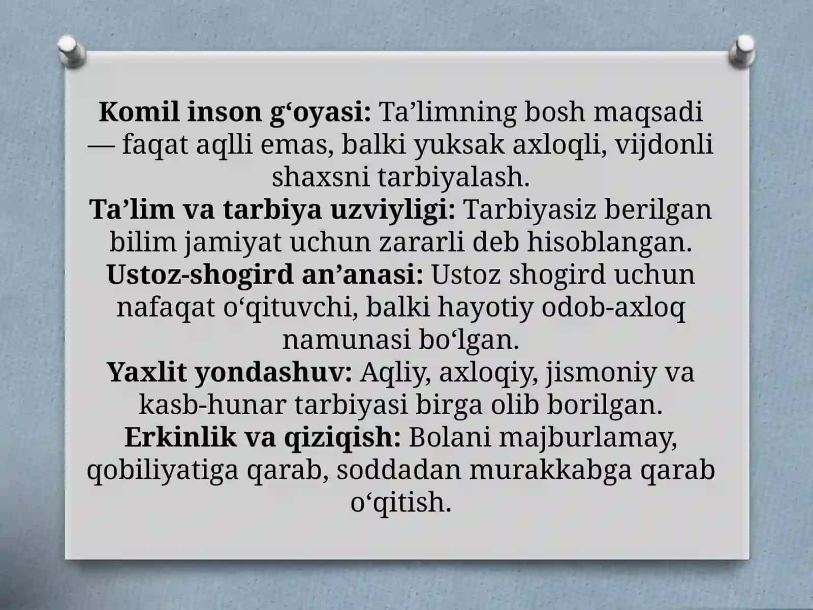 Sharq Mutafakkirlarining Kasbiy-Pedagogik Faoliyatiga Oid Ilg’or Qarashlari 4