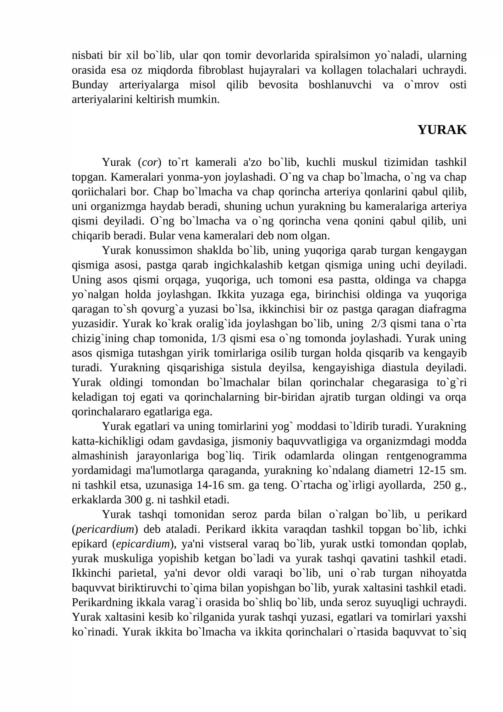 Tomirlar tizimi 4