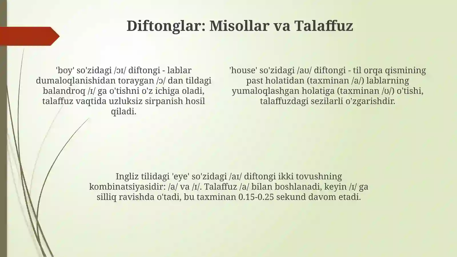 Difton va Digraflar 4