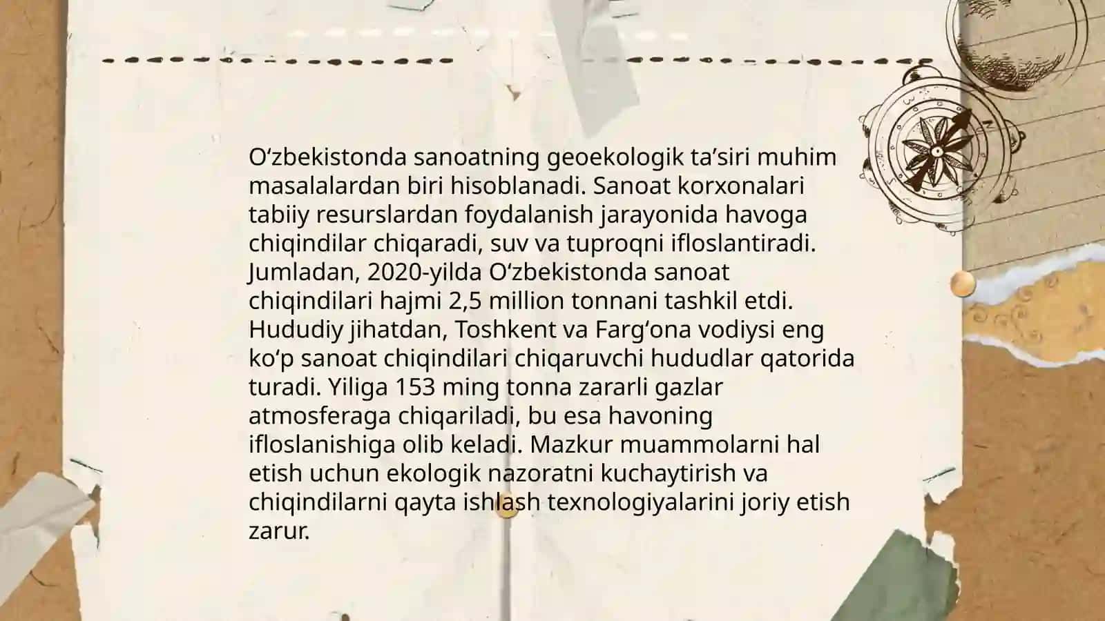 O'zbekistonda geoekologiyaning rivojlanishi va hozirgi holati 4
