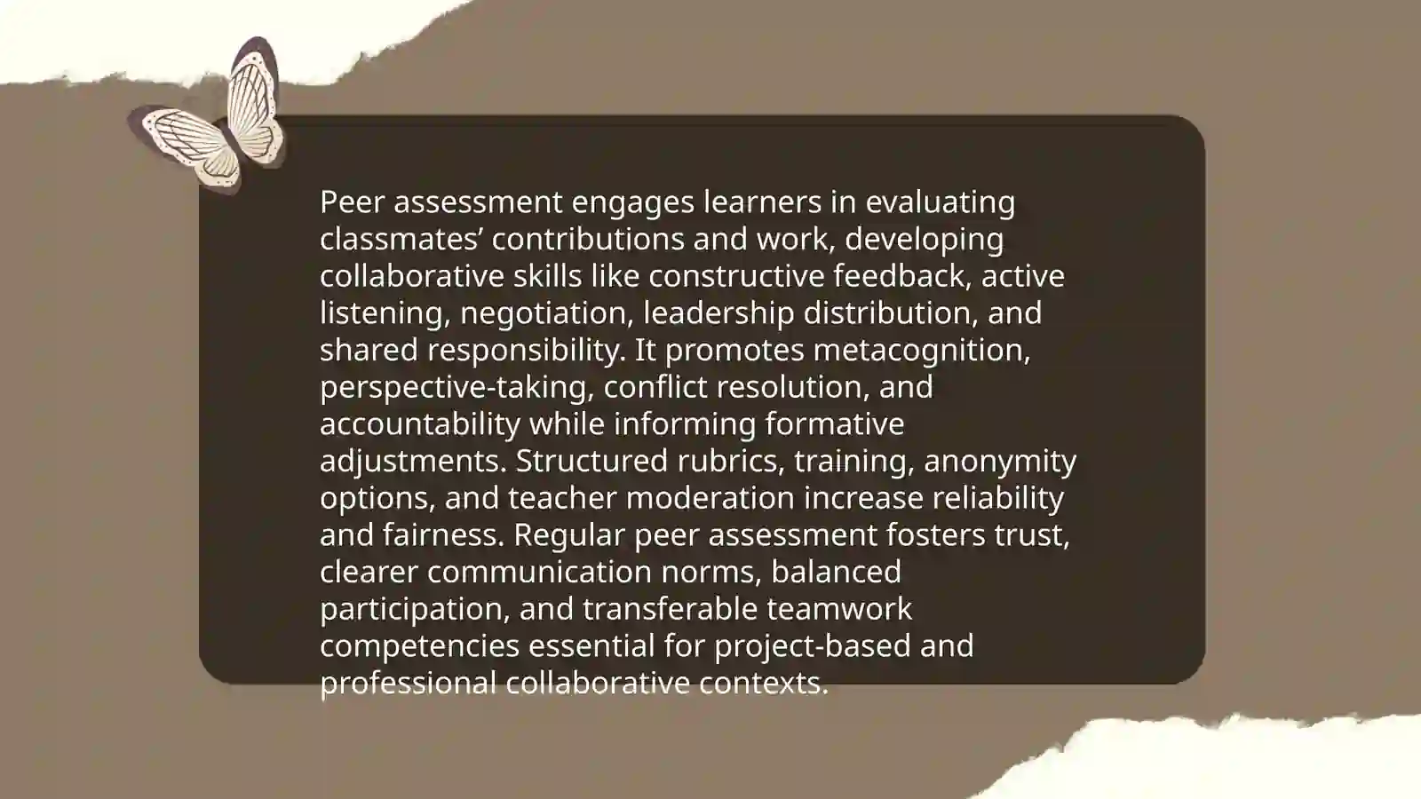 Assessment in Communication and Collaboration 4
