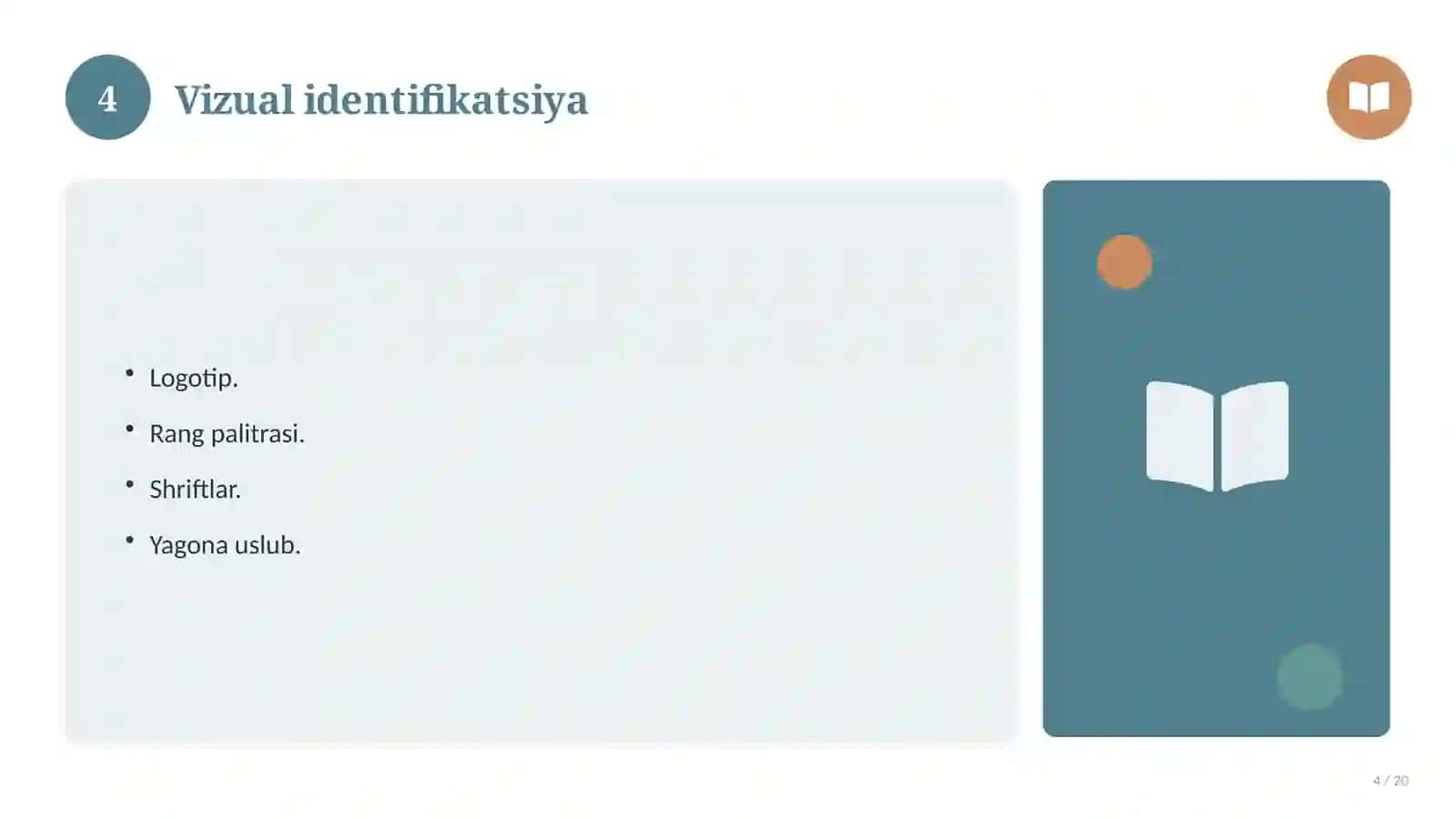 Interyer dizayni: nazariy asoslari, tizimli yondashuvda (Mustaqil ta'lim topshirig'i) 4