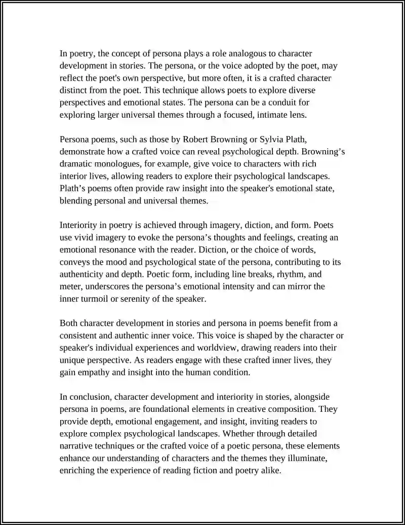 Creative Story or Poem Composition 4