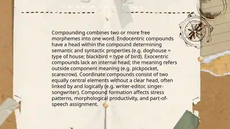 Word formation phenomenon 4