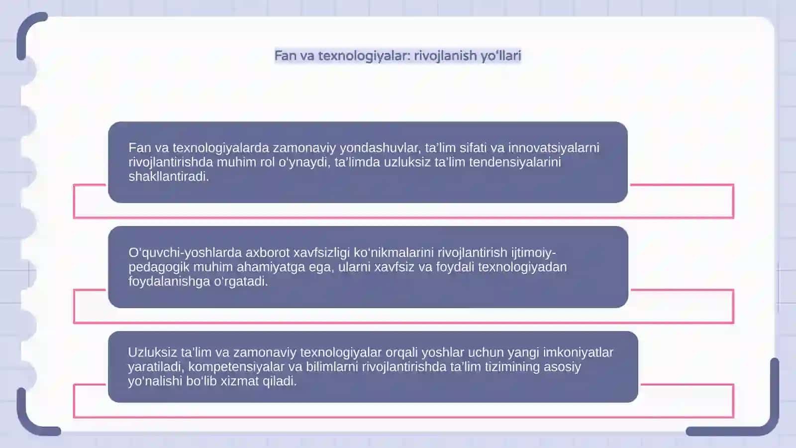 Uzluksiz ta’limdagi tendensiyalar va zamonaviy yondashuvlar 4