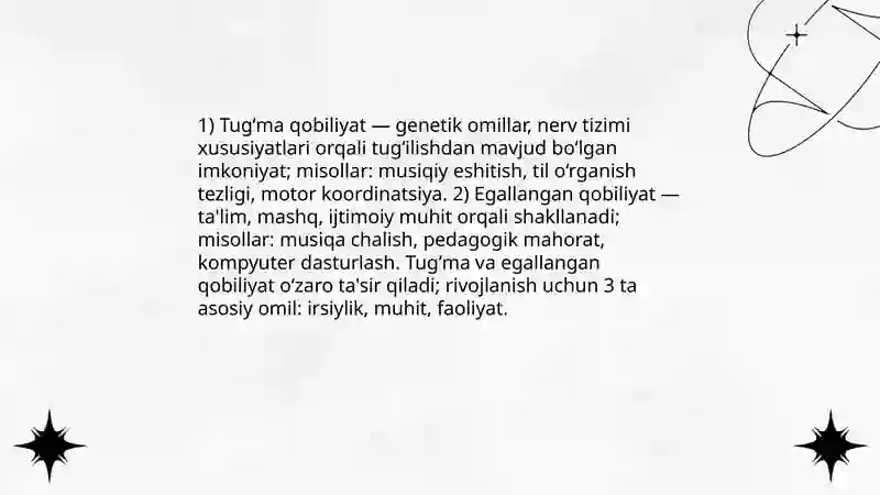 Qobiliyat 4