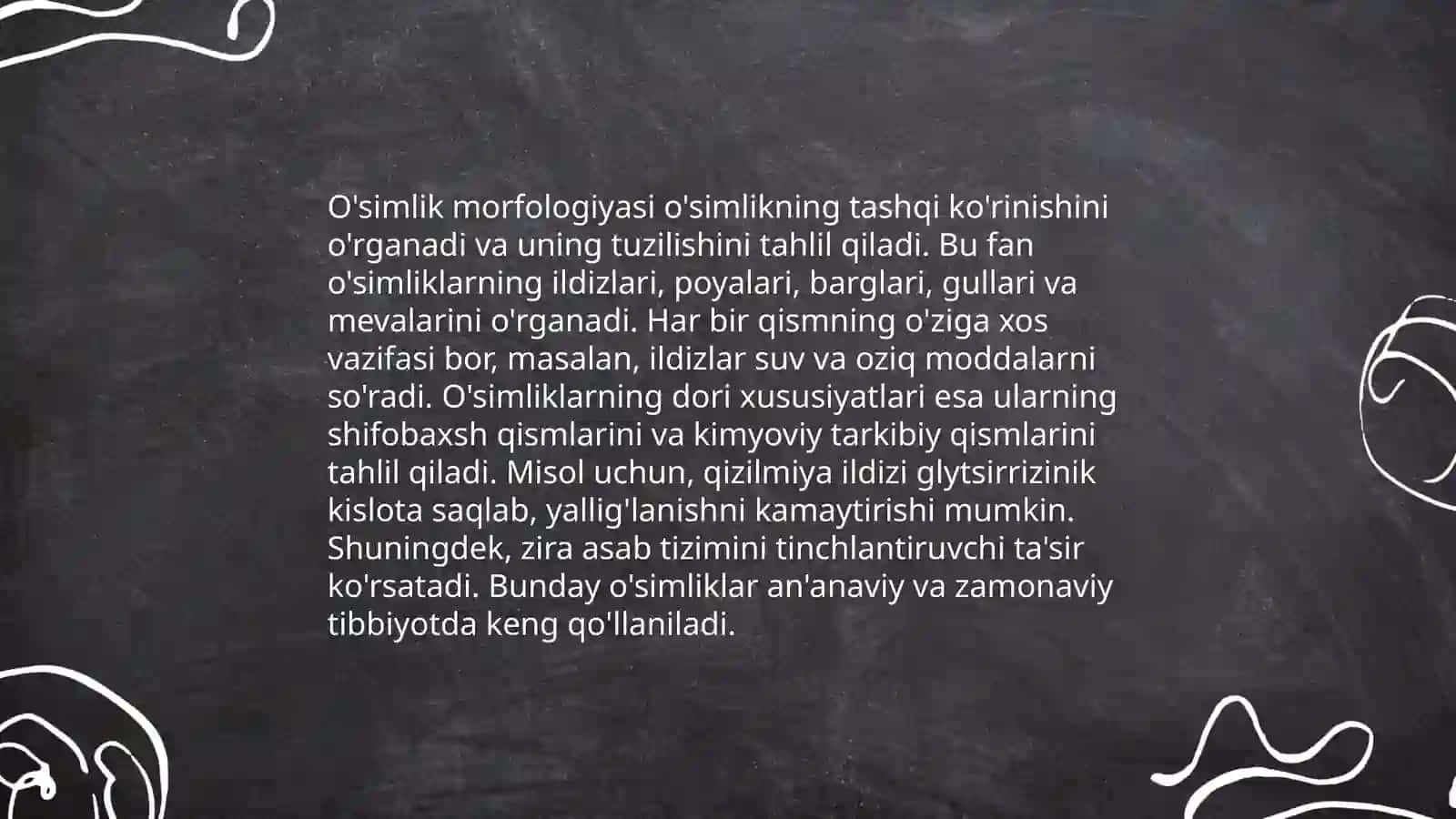 Chol zonasi dorivor osimliklarni royxatini tuzish va aniqlash 4