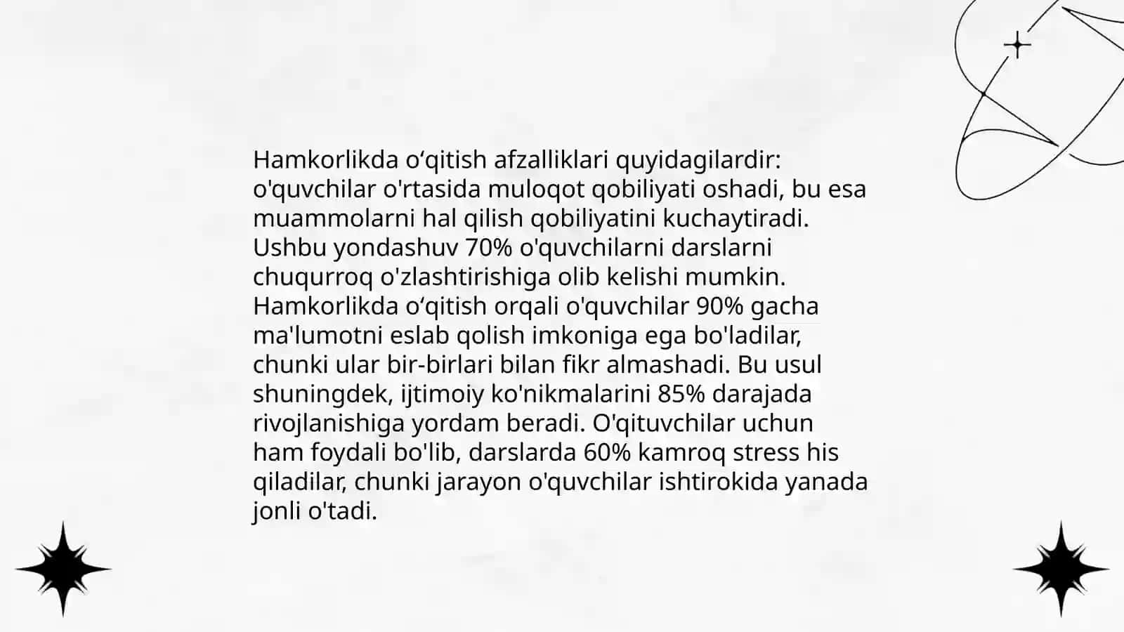 Hamkorlikda oʻqitish texnologiyasi 4