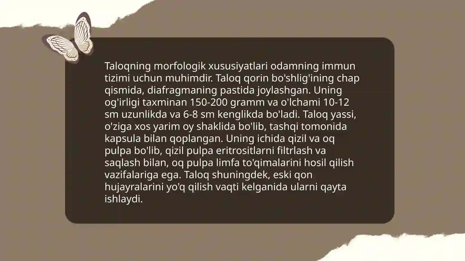Taloqning tuzilishi 4
