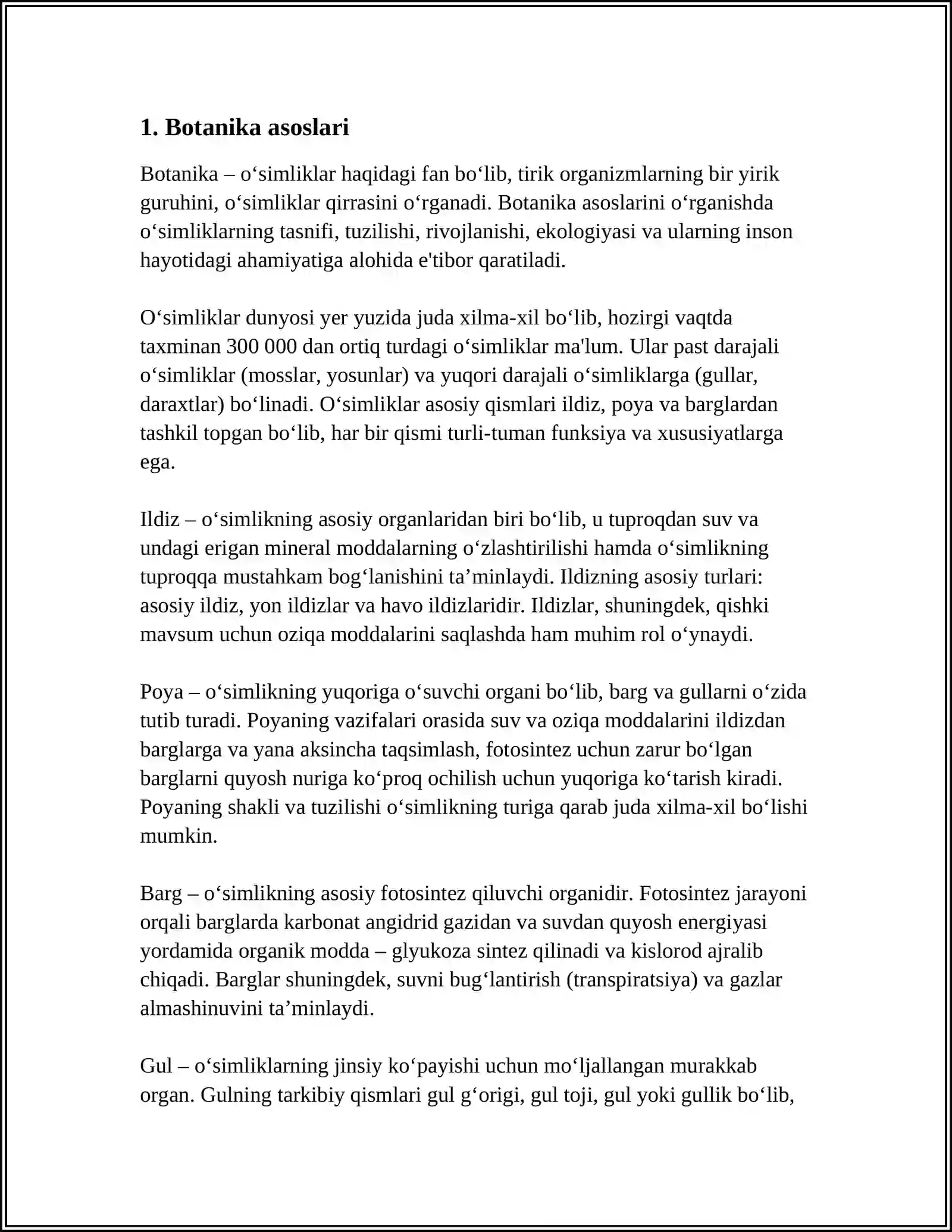 BOTANIKA 4
