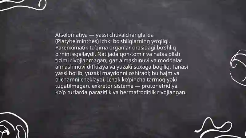 Yassi chuvalchanglar tipi 4