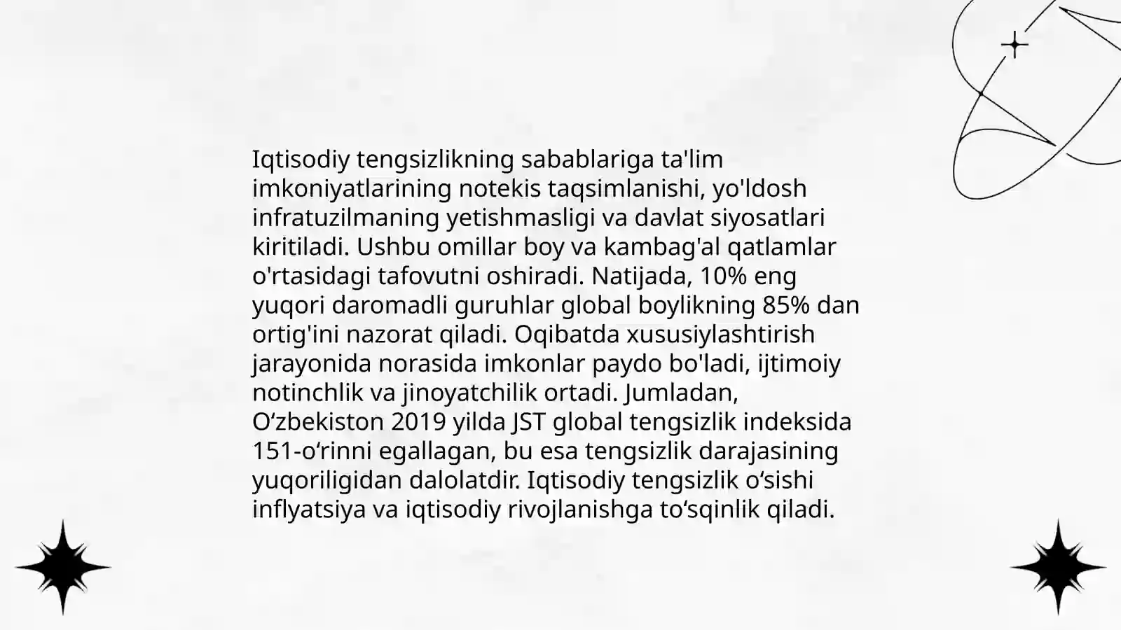 Qashshoqlik va iqtisodiy tengsizlik 4