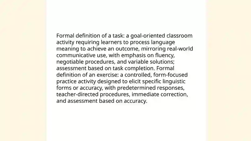 Understanding task-based learning 4