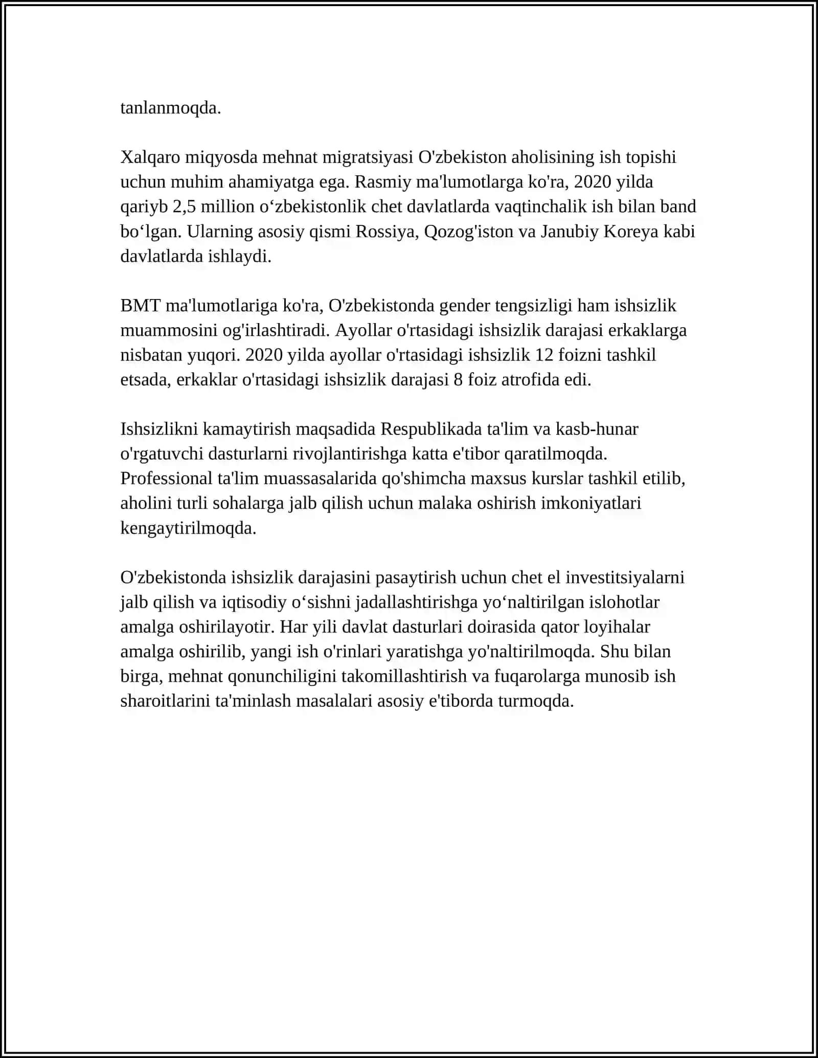 REFERAT Mavzu: CAMEO 4