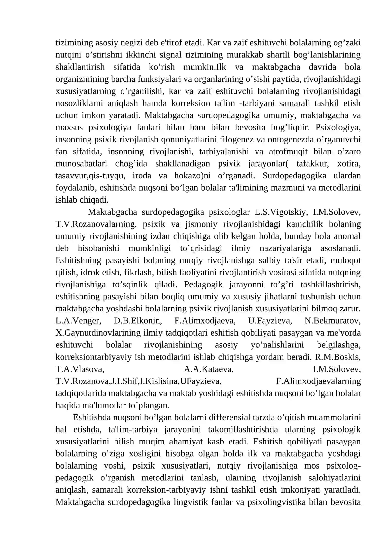 KAR BOLALAR MAKTABIDA TA`LIM TAMOYILLARINI AMALGA OSHIRILISHI. KAR BOLALAR MAKTABIDA O`QITISH METODLARI. referat 4