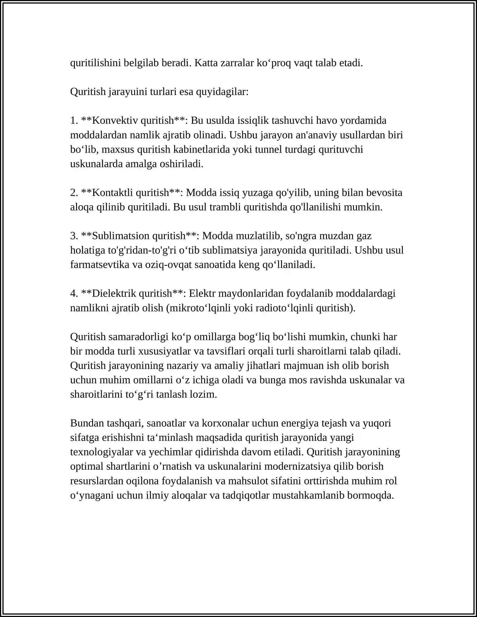 BARABAN TIPIDAGI QURITISH AGREGATIDA QURITISH TEXNOLOGIK JARAYONINI AVTOMATIK BOSHQARISH SISTEMASI 4