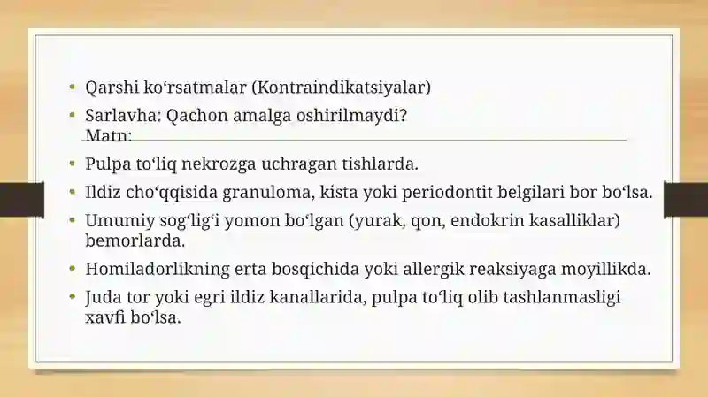 Vital ekstirpatsiya usuli 4