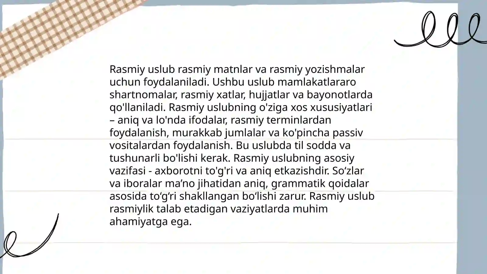 Til uslublarining xususiyatlari 4
