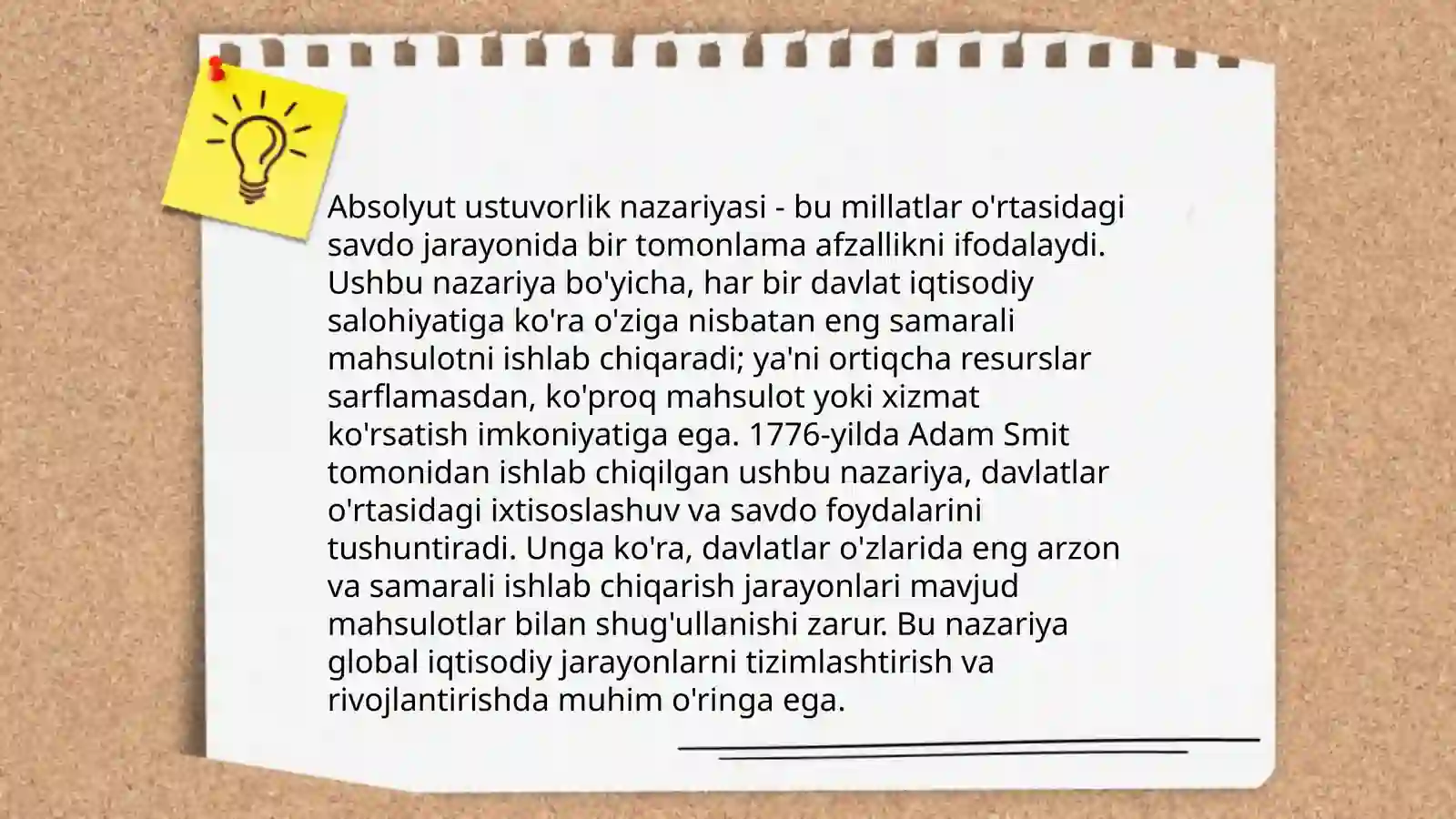 Xalqaro savdoning iqtisodiy nazariyalari 4
