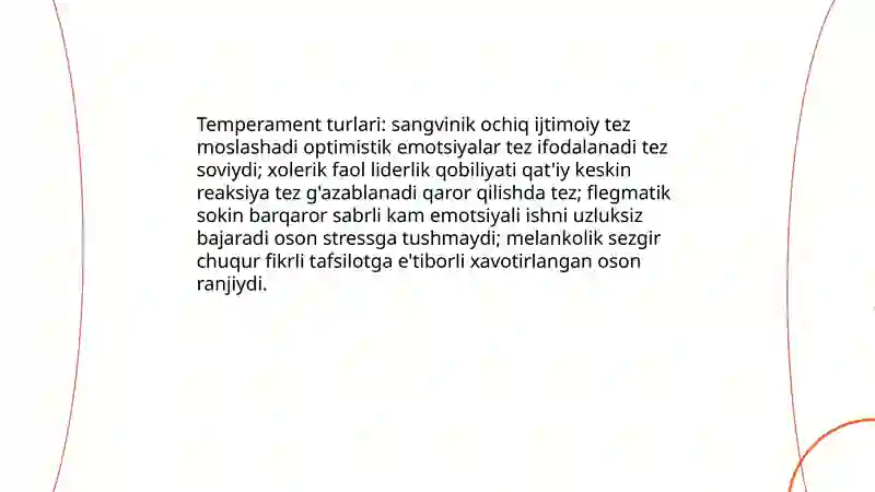 Temperament 4
