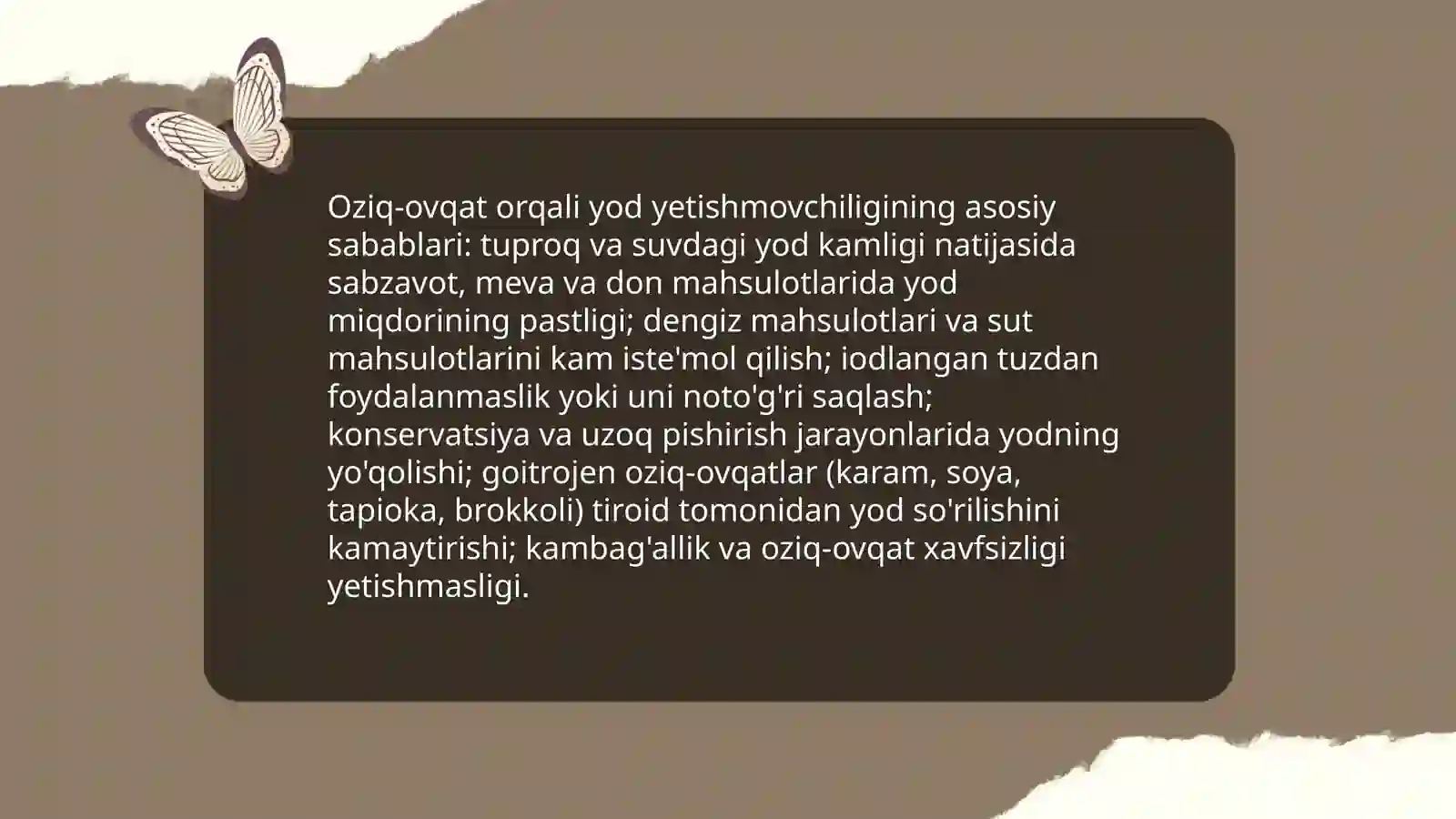 Yodning organizmdagi vazifasi va yetishmaslik belgiları 4